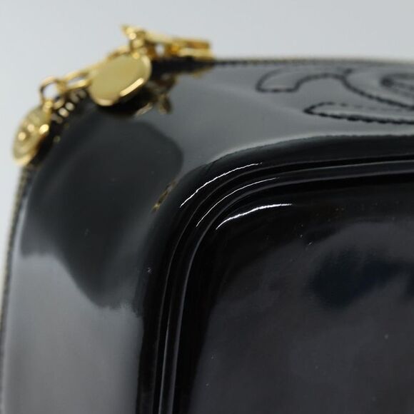 Chanel Vanity Black Patent Leather Clutch Bag (Pre-Owned) - Picture 7 of 16